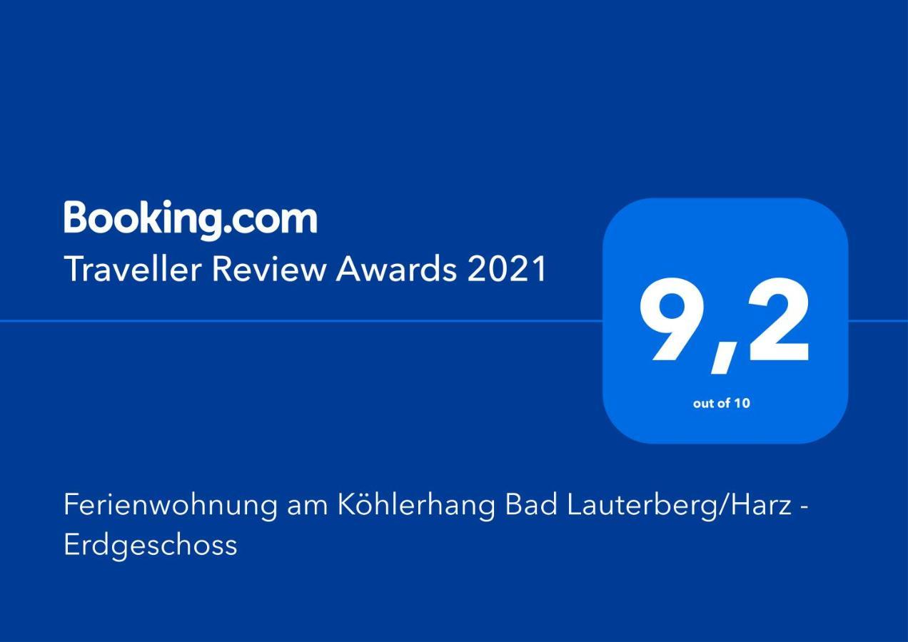 Ferienwohnungen Am Koehlerhang Bad Lauterberg Im Harz Eksteriør bilde